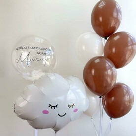 Шары выписка из роддома мальчика Сладкий малыш