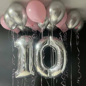 Шары для девочки Серебряная мечта