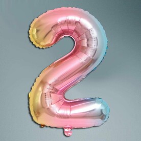 Шар цифра градиент 2