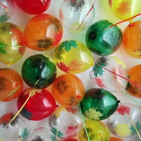 Шары в школу Листопад