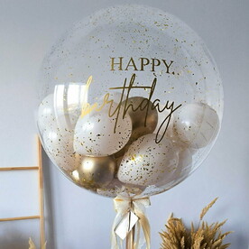 Шар для девушки HAPPY