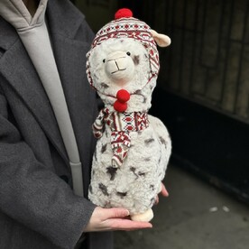 Мягкая игрушка Сливочная альпака