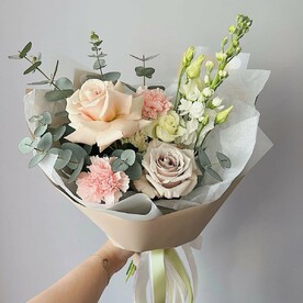 Букет Роза и Гвоздика