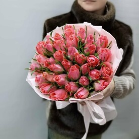 Букет из 35 роз для мамы 🔥Акция