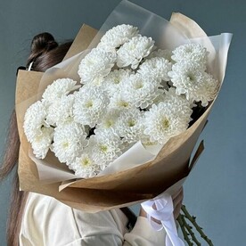 Букет хризантем 5 шт