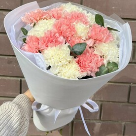 Букет из стойких диантусов