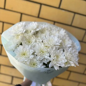 Букет пышных хризантем