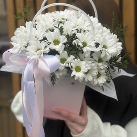 Композиция из ромашек