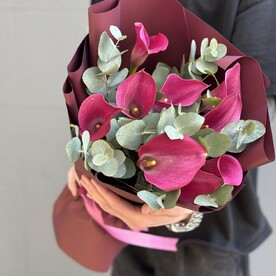 Кала с эвкалиптом