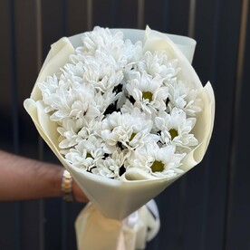 Букет из кустовой хризантем