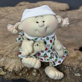 Интерьерная игрушка " Светка - лето " ручная работа