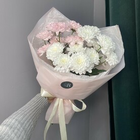 Букет из хризантем