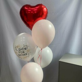 Фонтан из Шариков с гелием