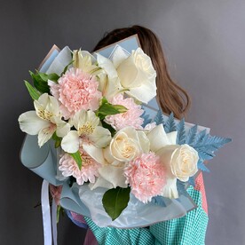 Букет «Ванильное небо»