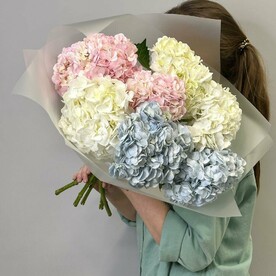Букет из гортензии 7 шт