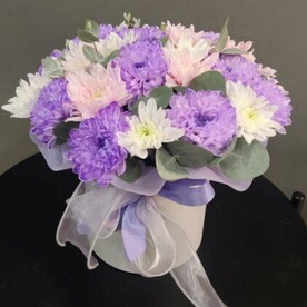 Хрзантема в коробке