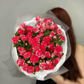 11 ярких кустовых роз