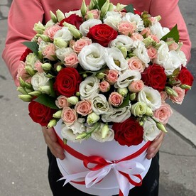 Цветы в коробке