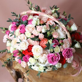 Корзина с цветами