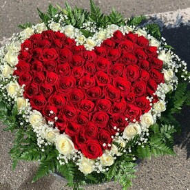 Роза 101 в коробке ❤️