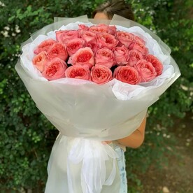 Роза пионовидная, Дизайнерская упаковка