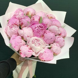 Пионы розовые 21