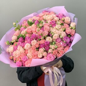 Пионовидная кустовая Роза 45