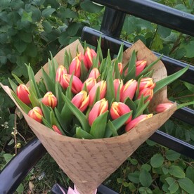 "Букет тюльпанов Алые"