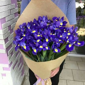 Букет из ирисов