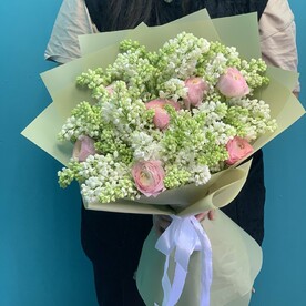 Букет из сирени