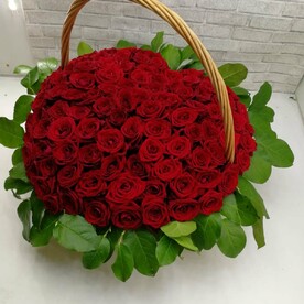 Корзина в форме сердце