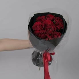 Букет 11 красных роз