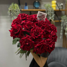 Букет из 15 французских роз