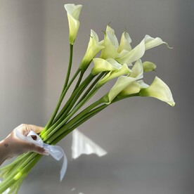 Букет из калл 15 шт | Каллы белые