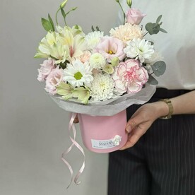 Мини букетик в коробке