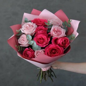 Букет из одноголовой розы