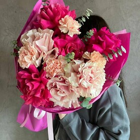 Букет "Малиновый Джем"