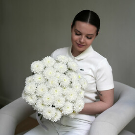 Букет из хризантемы