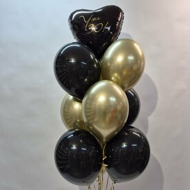 Набор шаров для мужчины, шары с гелием, шары на день рождения