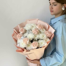 Букет «Розовое небо»