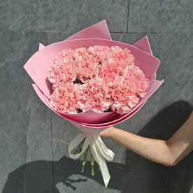 Моно букет из диантусов