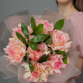 Букет из французских роза " Барби"