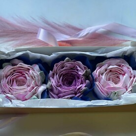 Пионы - зефир ручной работы