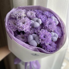 Букет из хризантем