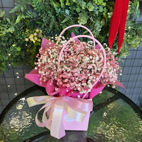 Сумочка из гипсофилы