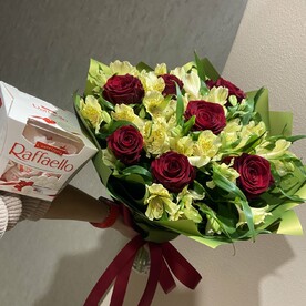 Комбо набор Букет и конфеты