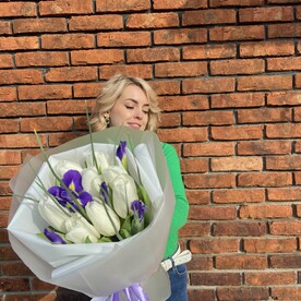 Нежный букет на 8 марта