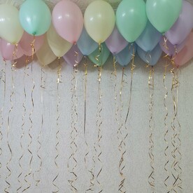 Шары воздушные под потолок "Макарунс ассорти" - 20 шт