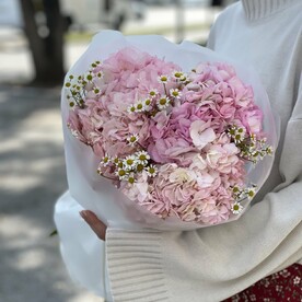 Розовый букет