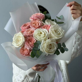 Авторский букет Джульетта и Роза